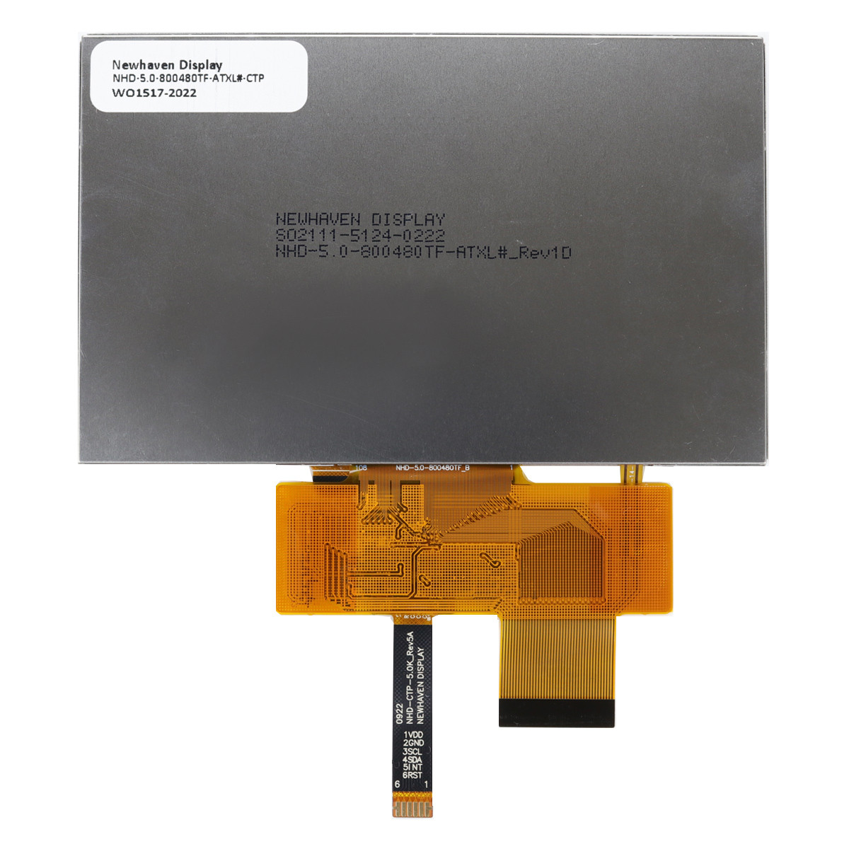 5.0 inch Premium MVA Capacitive TFT LCD