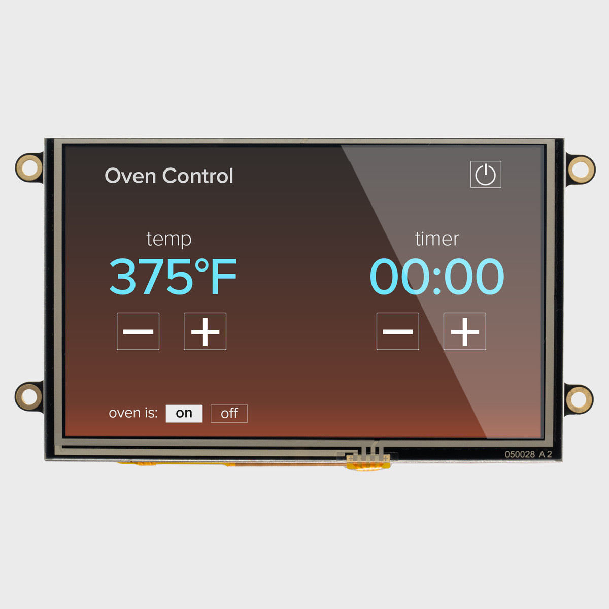 5.0 inch Premium MVA Resistive EVE TFT LCD Module
