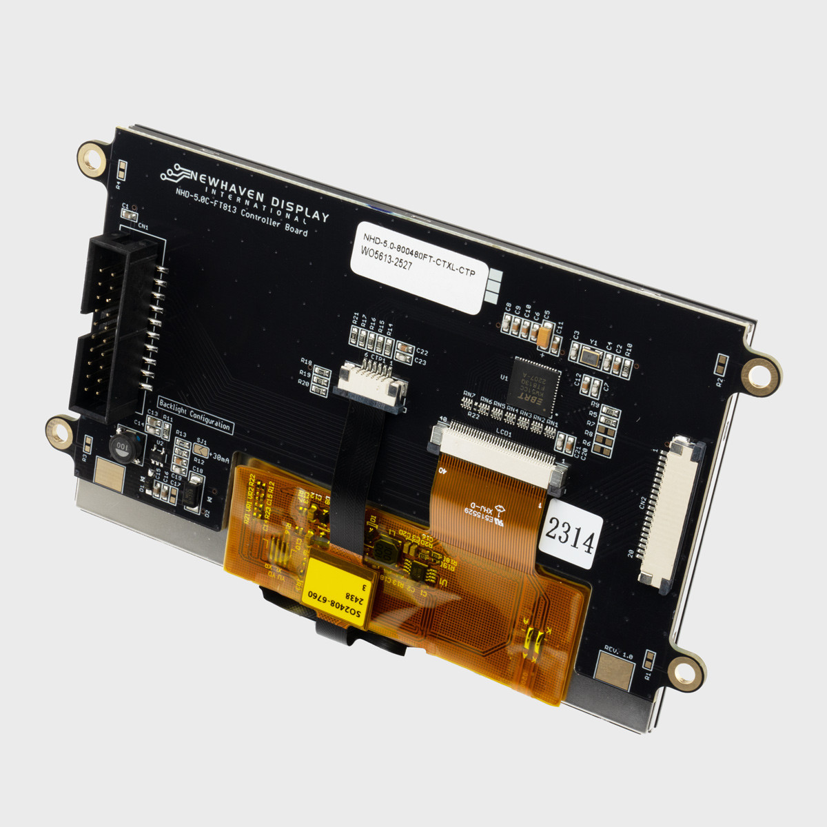 5.0 inch Premium MVA Capacitive EVE TFT LCD Module