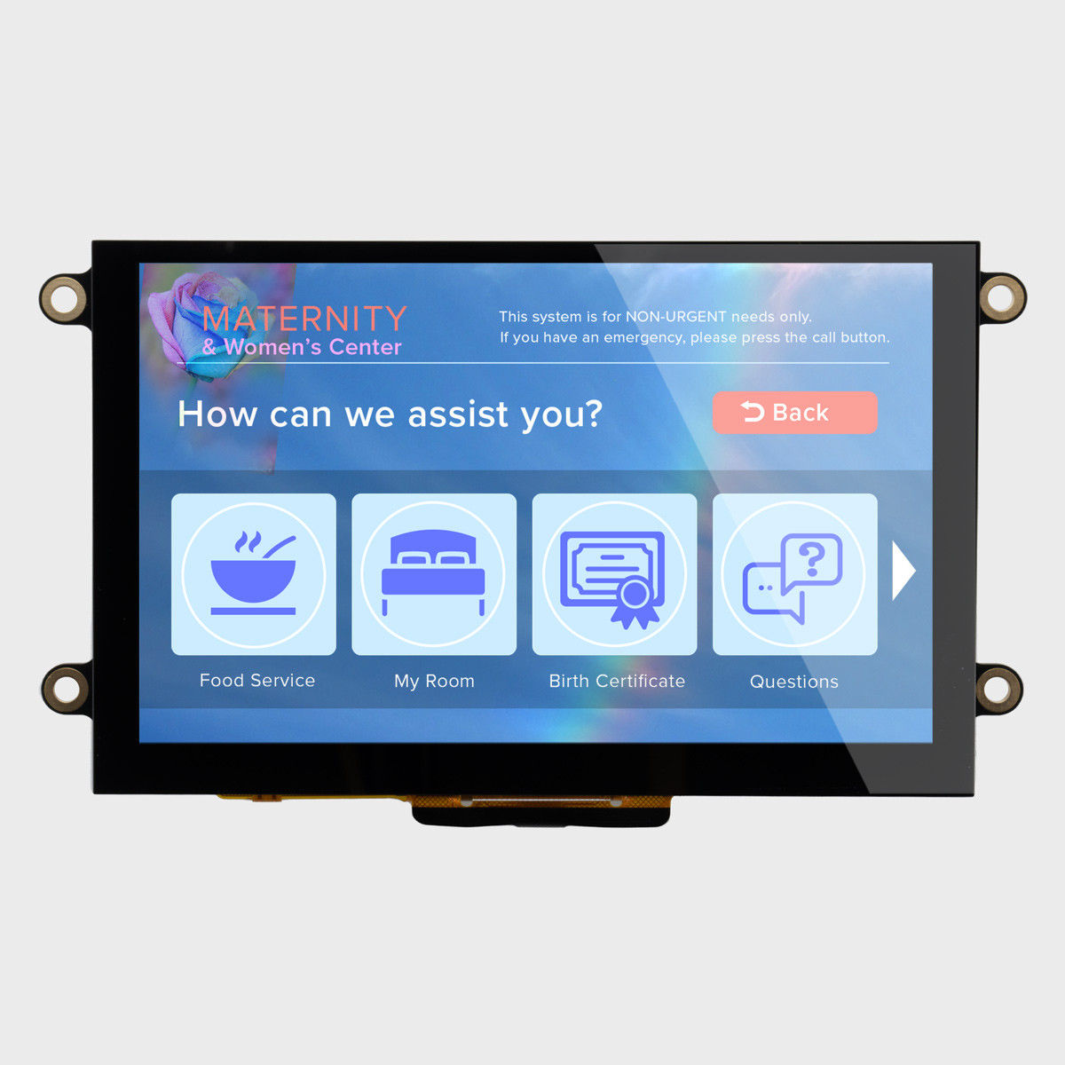 5.0 inch Premium MVA Capacitive HDMI TFT LCD Module