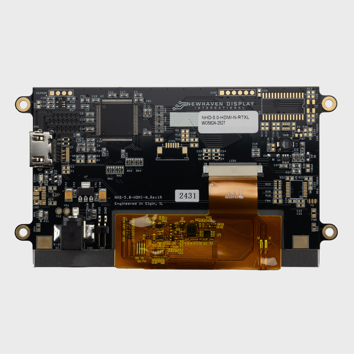 5.0 inch Premium MVA HDMI TFT LCD Module