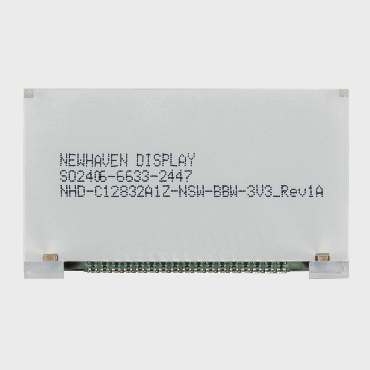 128x32 Graphic COG LCD | STN- Blue with Side White Backlight