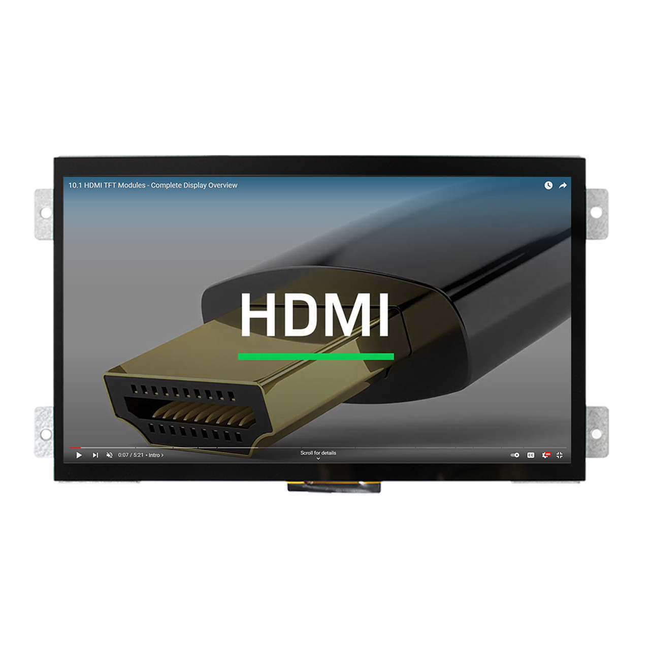 ハンファ・ジャパン HDMI対応7インチTFTタッチパネル液晶モニター HM