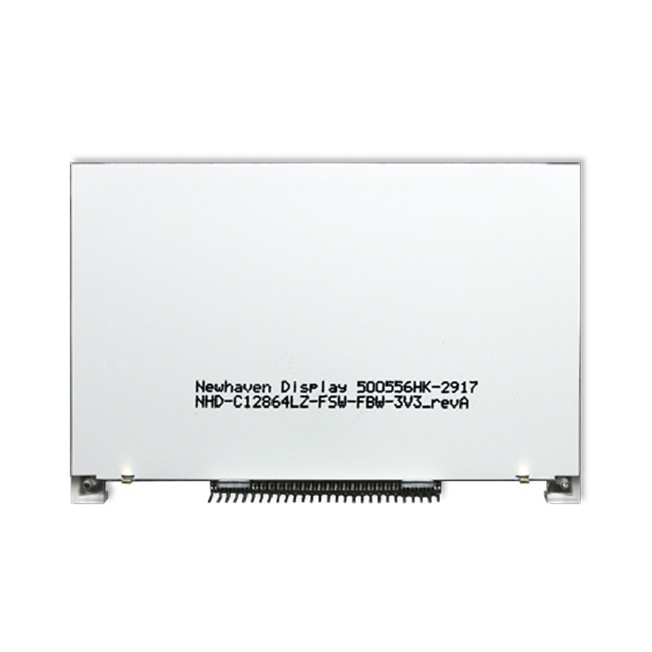 128X64 Graphic COG LCD | FSTN+ Display with White Side Backlight