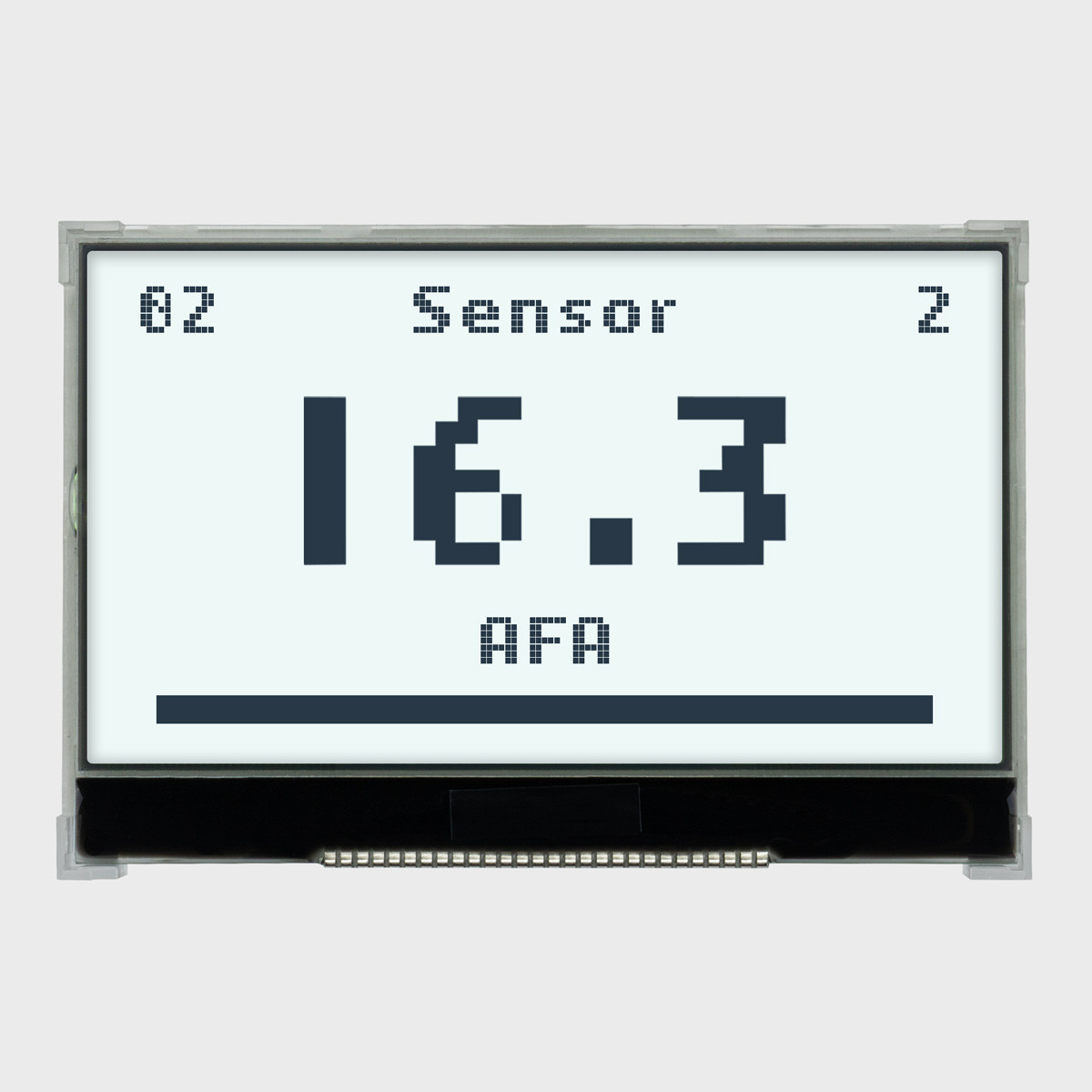 128x64 Graphic COG LCD | FSTN+ Display with Side White Backlight