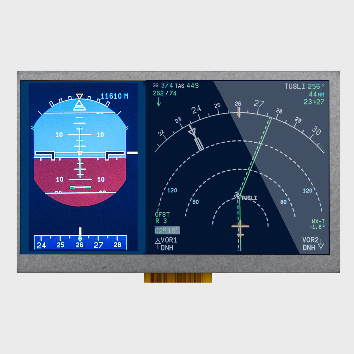 7 inch IPS High Resolution TFT LCD