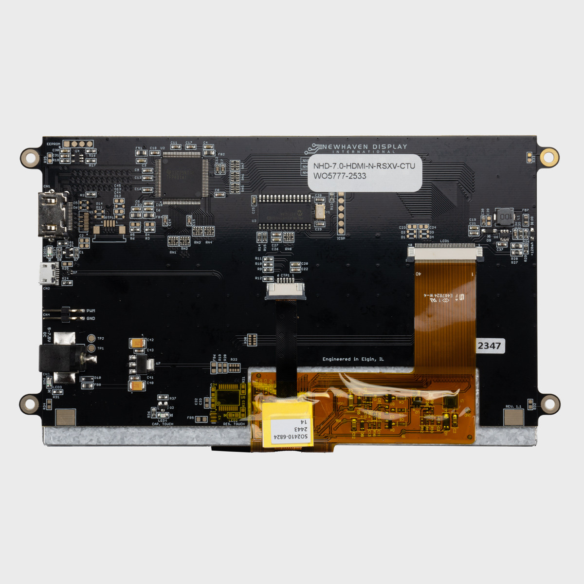 7 inch Premium MVA Capacitive HDMI TFT LCD Module
