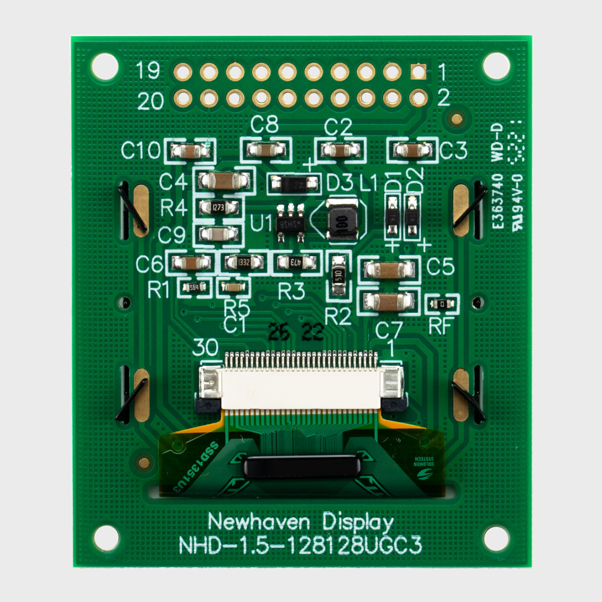 1.5 inch Full Color OLED Module