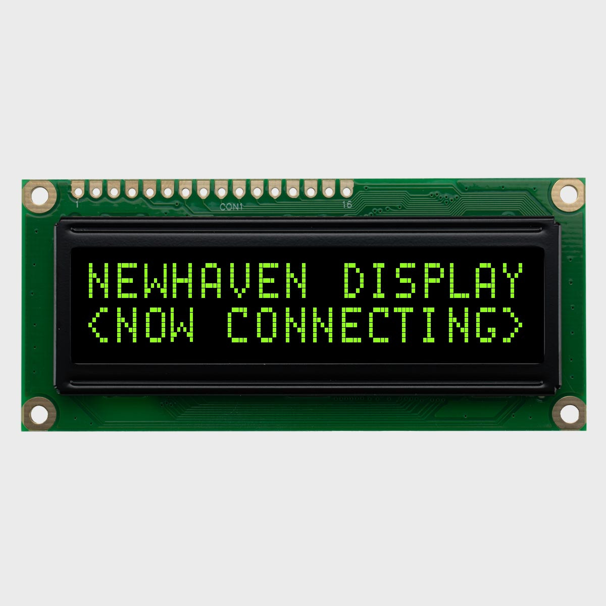 Green 16x2 Character OLED Module | KZW Model