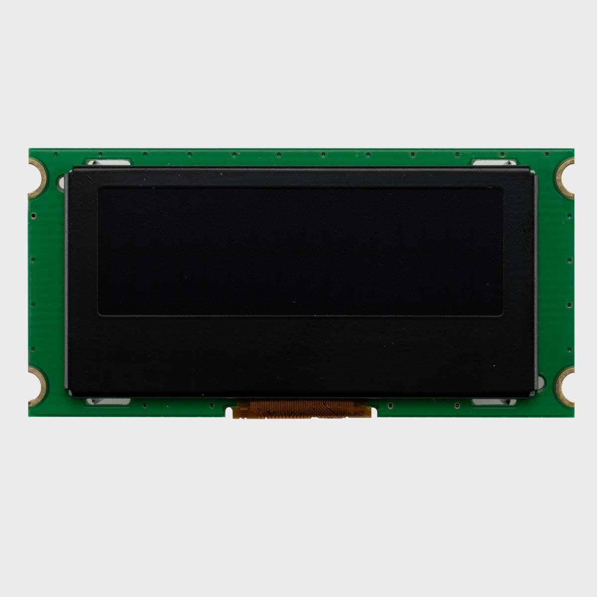 Blue 16x2 Character Modular OLED with SPI + Pin Header