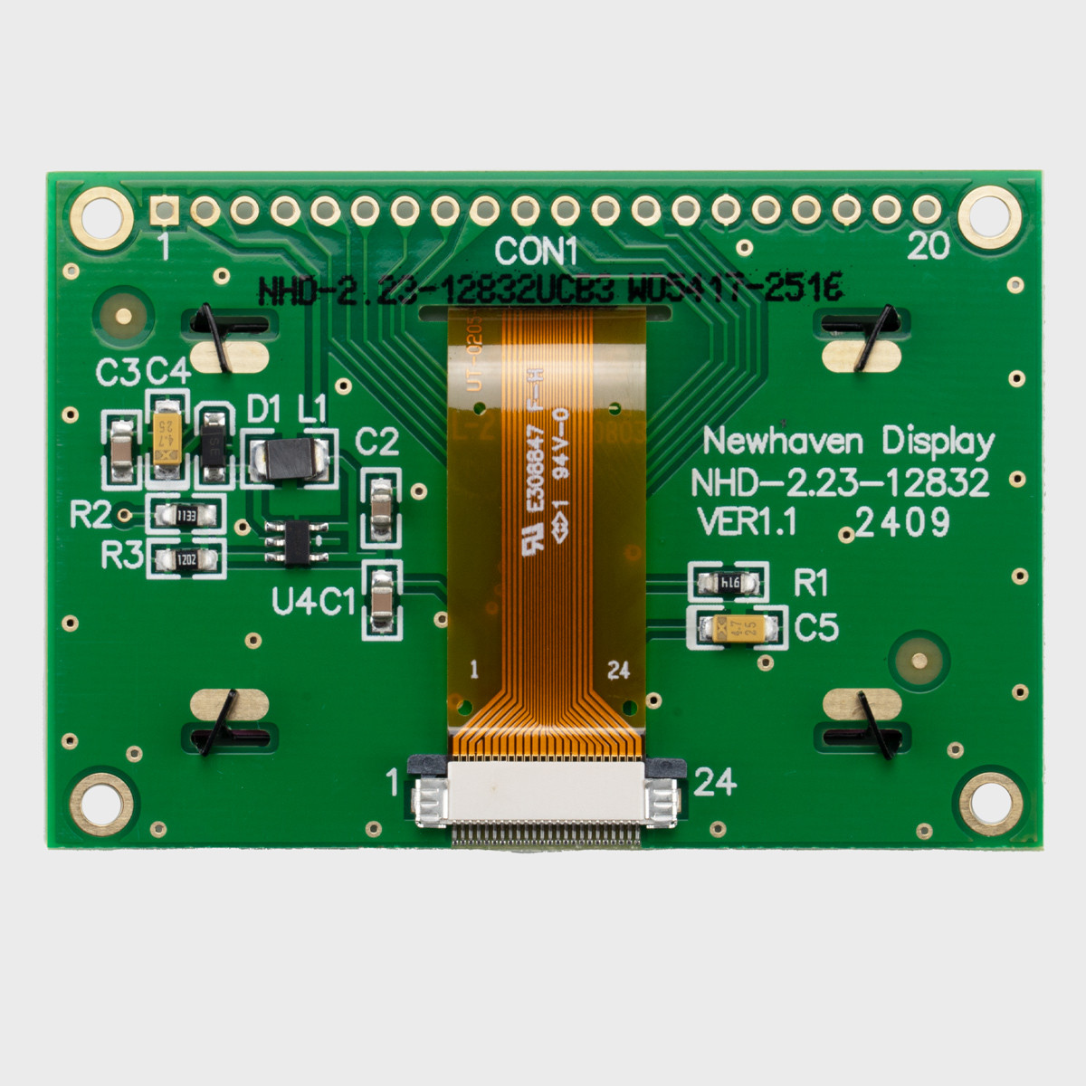 2.23 inch Blue Graphic OLED Module