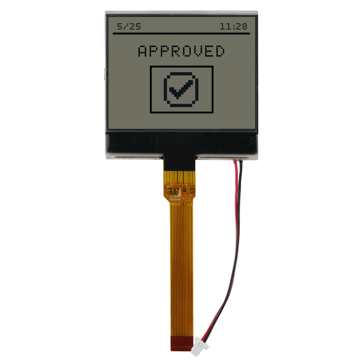 Nobページ 160x100 Graphic COG LCD | FSTN+ Display with Side White Backlight