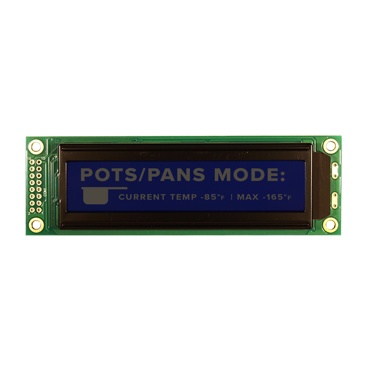 192X32 Graphic LCD Module | STN- Blue Display with White