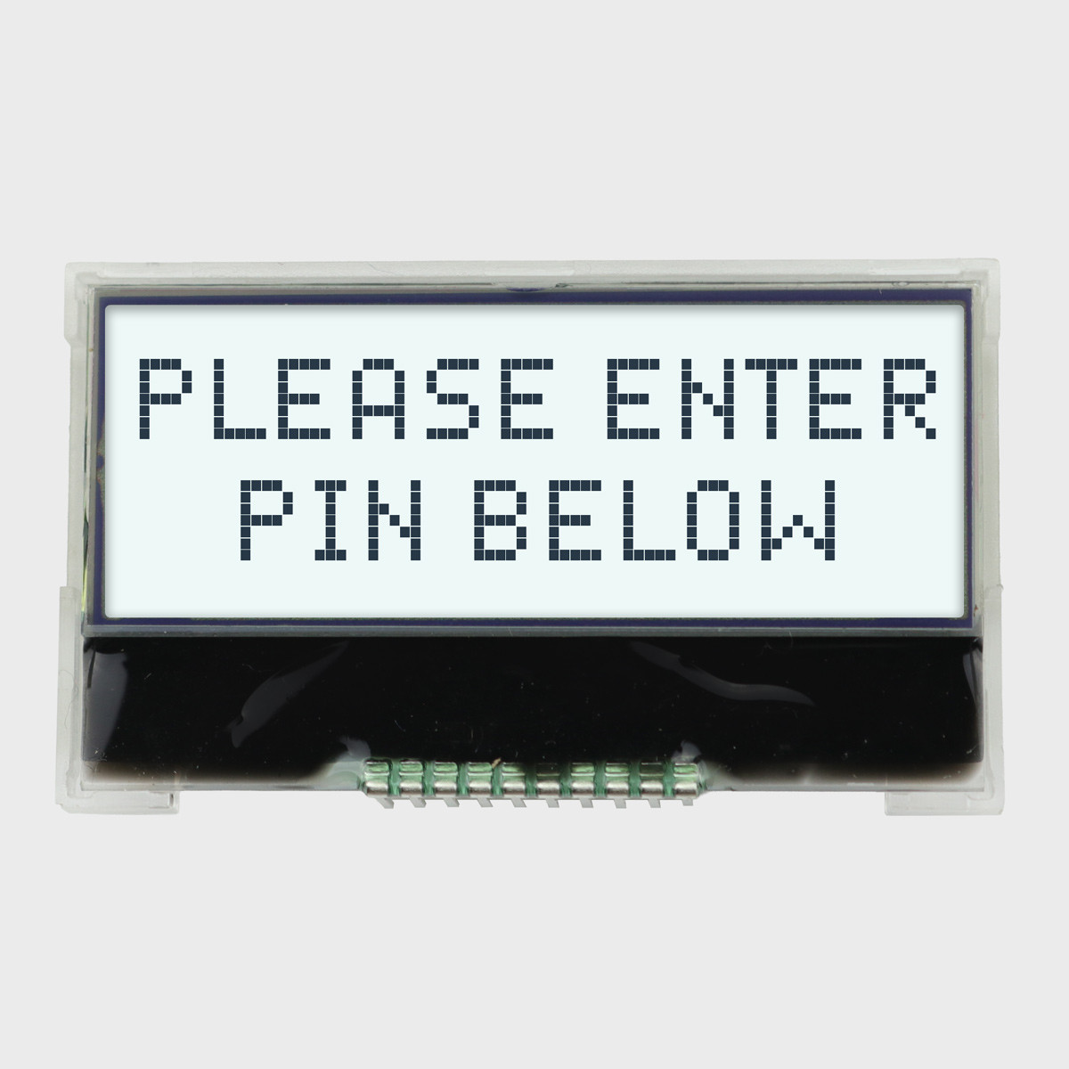 16x2 Character COG LCD | FSTN+ Display with Side White Backlight 3.3V