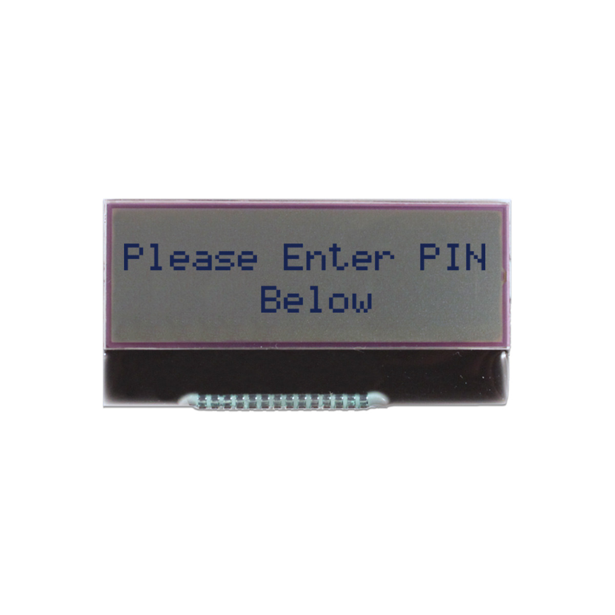 16x2 Character COG LCD, Slim, Arduino Display, Black on Gray