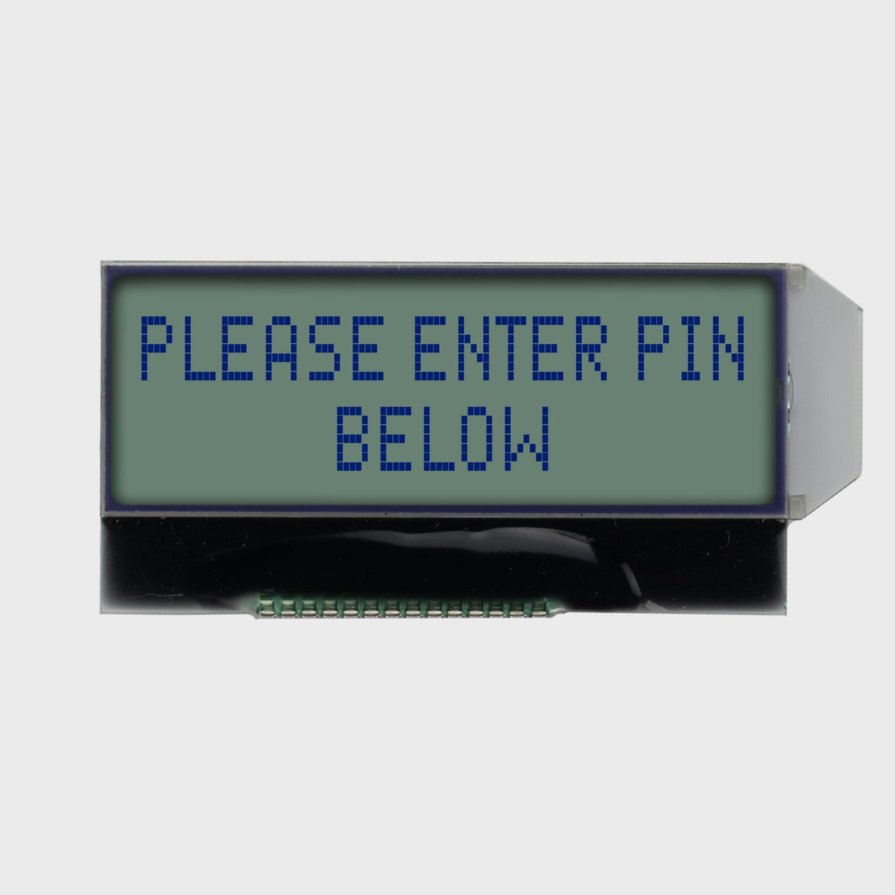 16x2 Character COG LCD | STN+ Gray Display with Side White Backlight