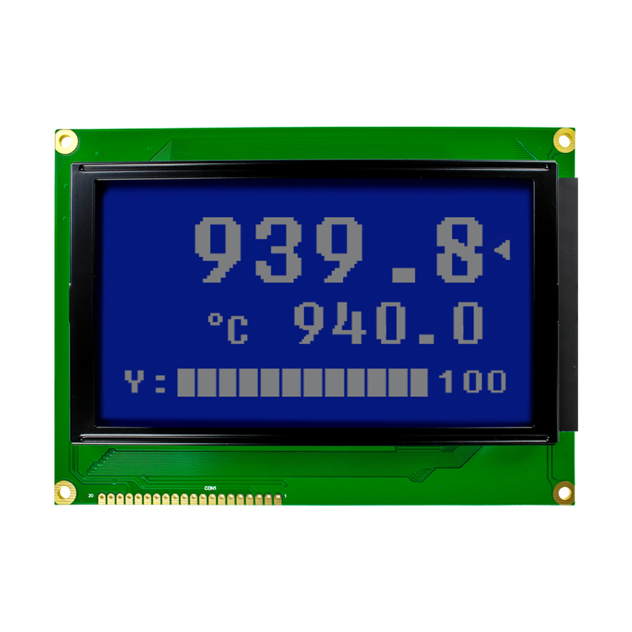 240X128 Graphic LCD Module | STN - Blue Display with White Backlight