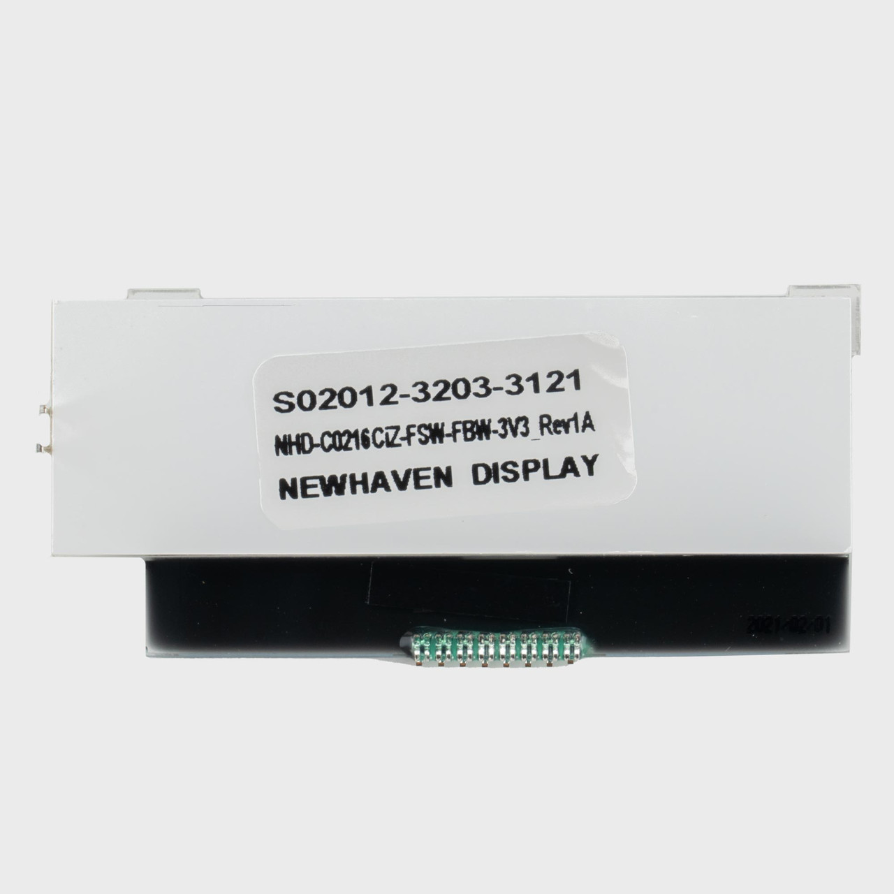 16x2文字COG LCD｜サイドホワイトバックライト3VのFSTN+ディスプレイ