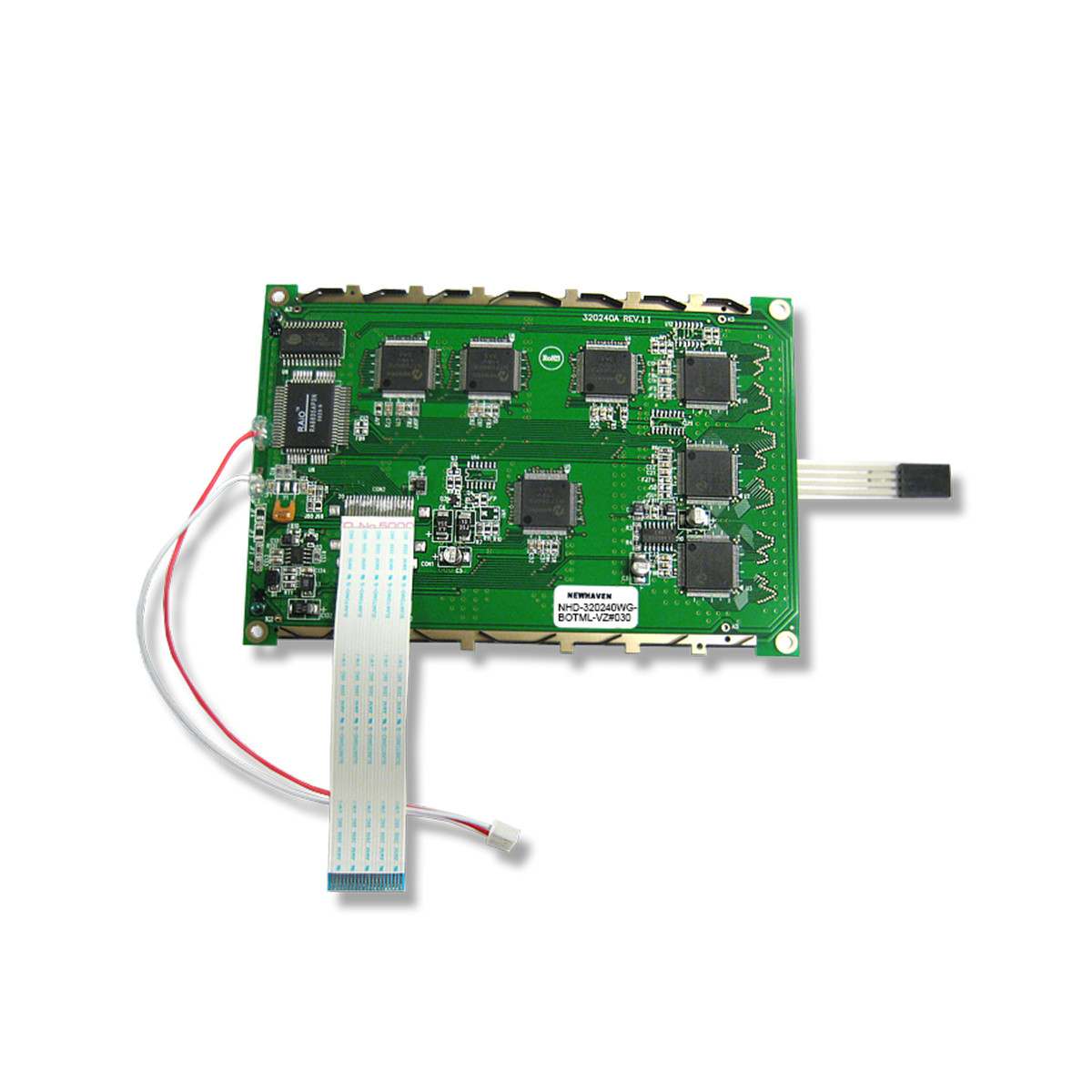 Newhaven 320x240 Pixels Graphic LCD | STN - White Pixels, Blue