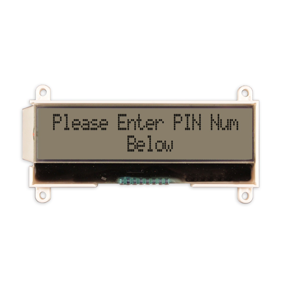 PLA'NBページ 20x2 Character COG LCD | FSTN+ with RGB Backlight + Mounting Holes