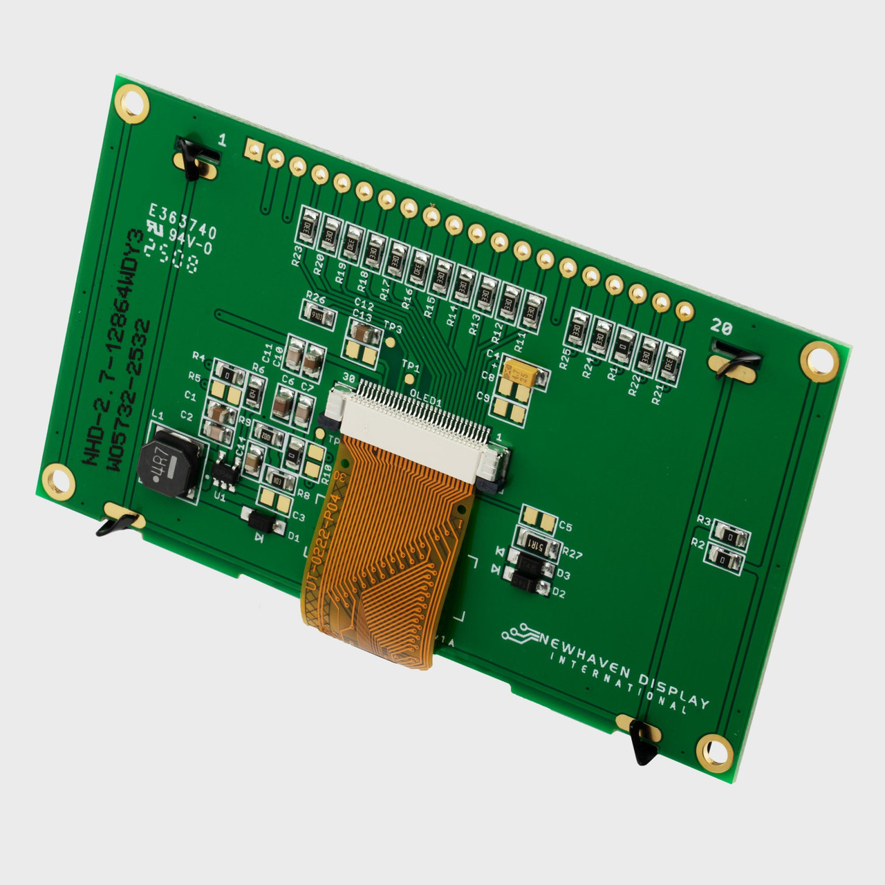 2.7 inch Yellow Graphic OLED Module