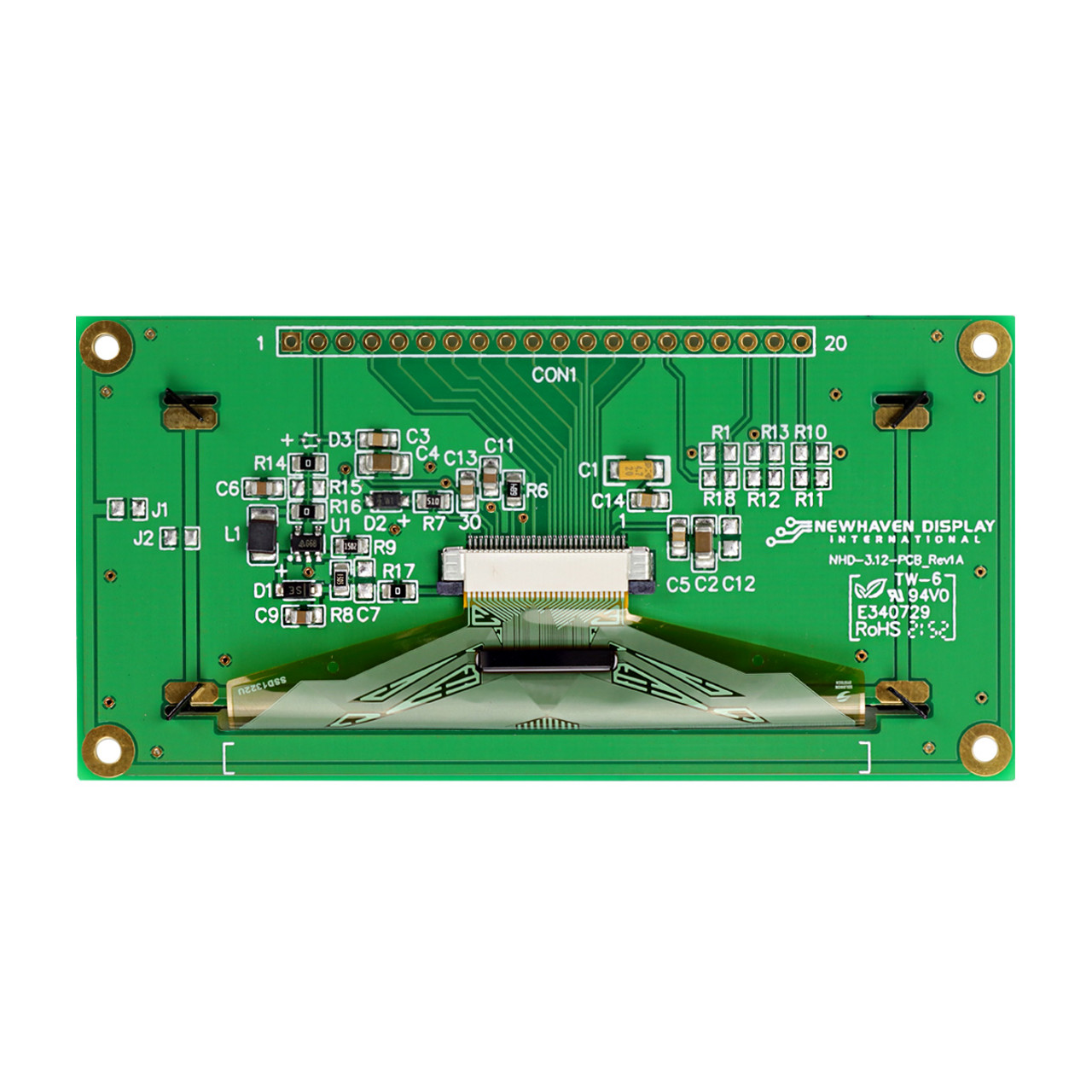 3.12 inch White Graphic OLED Module