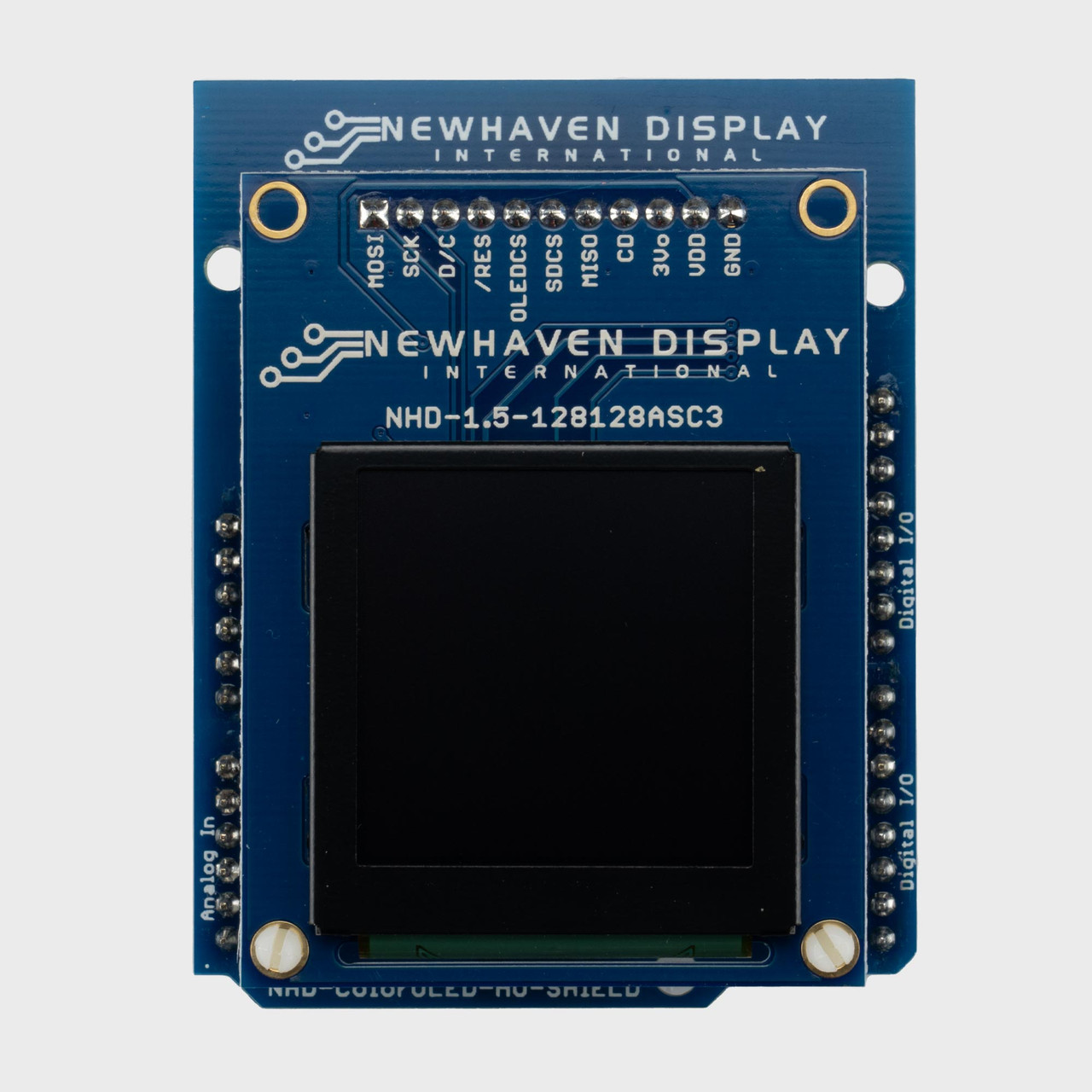 1.5 inch Color Graphic OLED Display & Arduino Shield