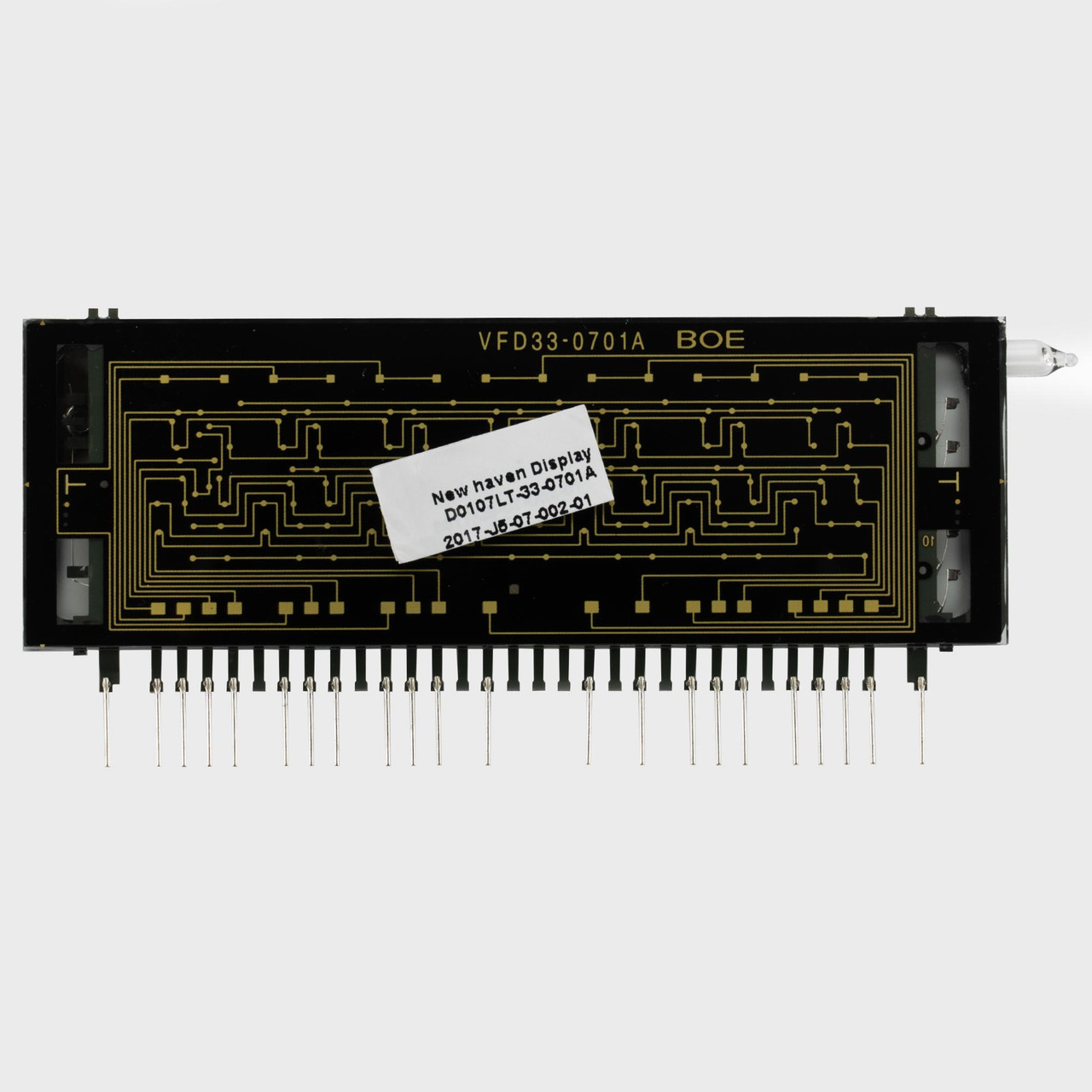 1x7キャラクタVFガラスディスプレイ｜7セグメントディスプレイ