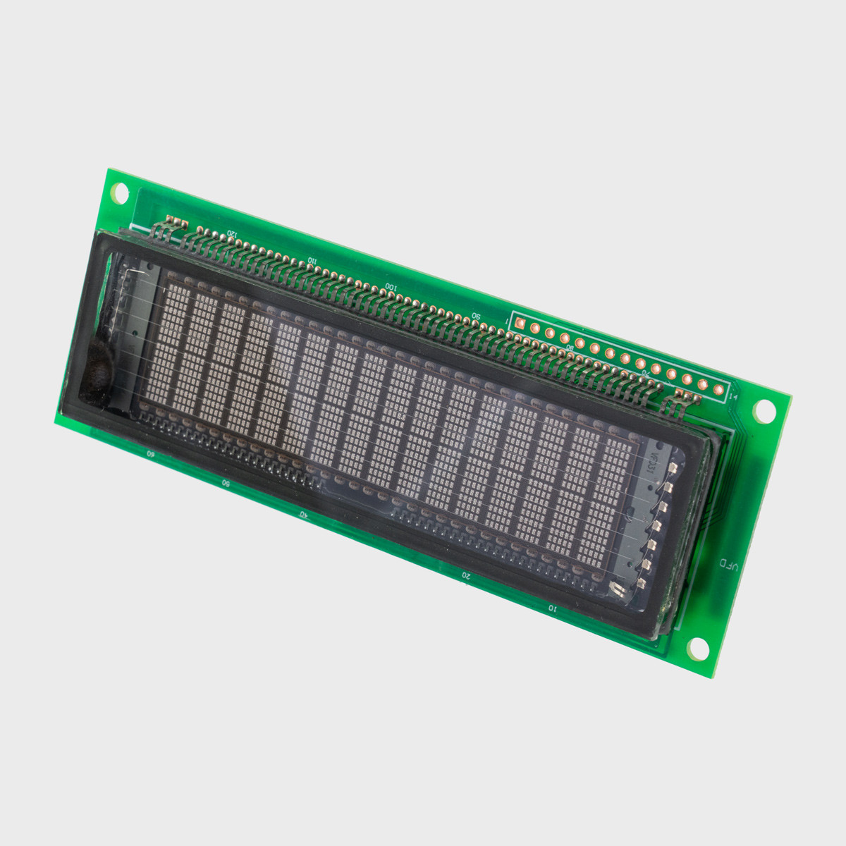 Módulo VFD de 2x16 caracteres | 5x7 Dot Matrix com Controlador