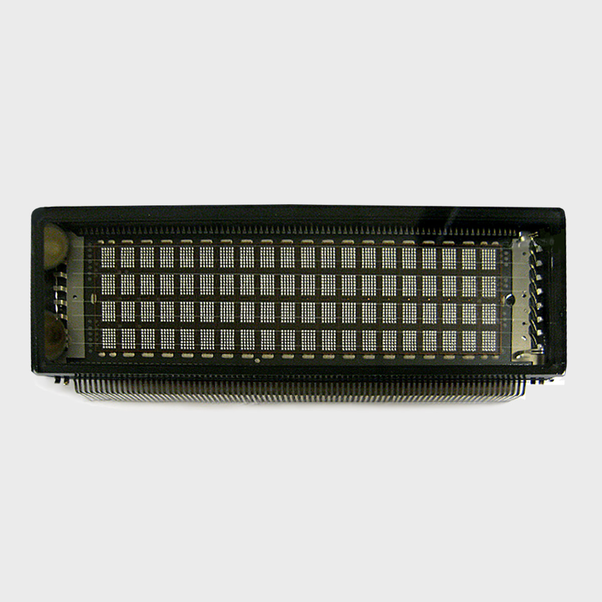 4x20キャラクターVFガラスディスプレイ｜5x7ドットマトリクス