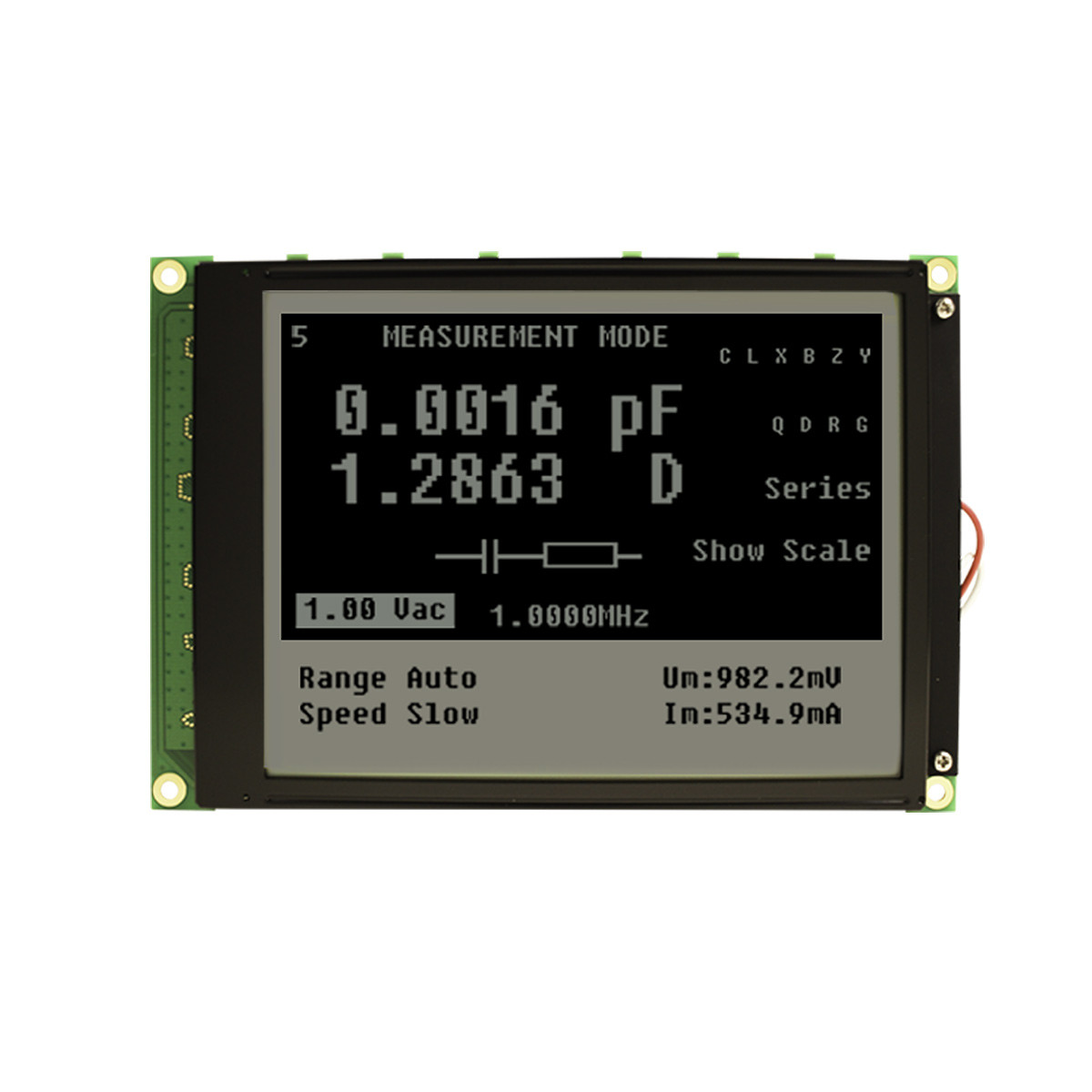 320x240 Graphic LCD Module | FSTN+ with White Backlight