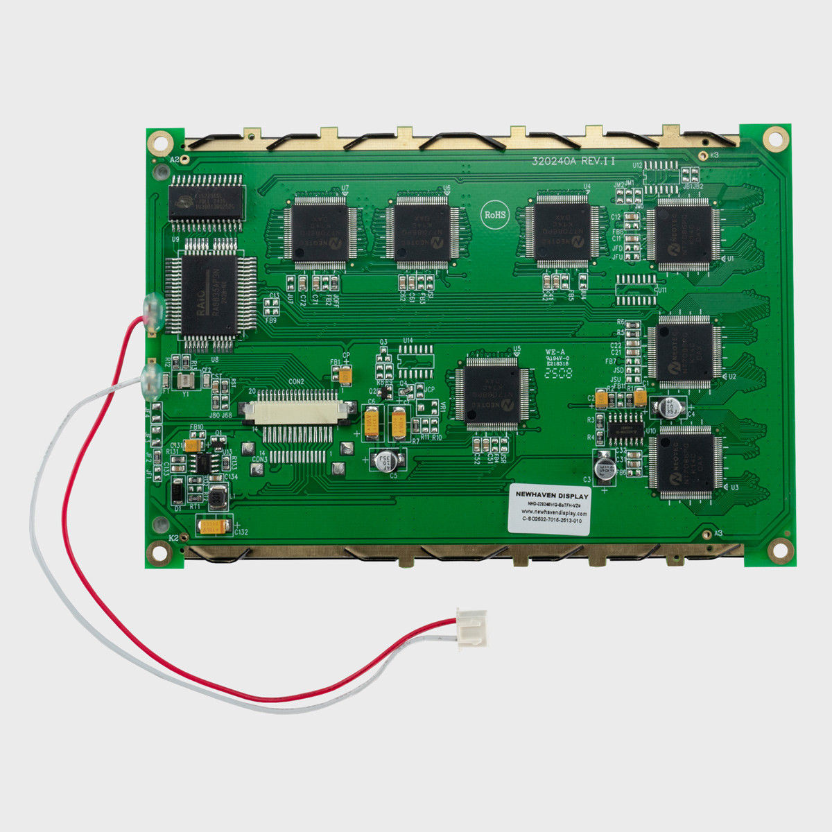 320x240 Graphic LCD Module | FSTN+ with White Backlight