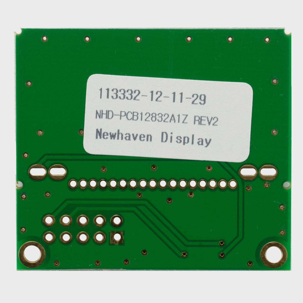 Thru-hole Breakout Board for 128x32 A1Z COG with RGB Support