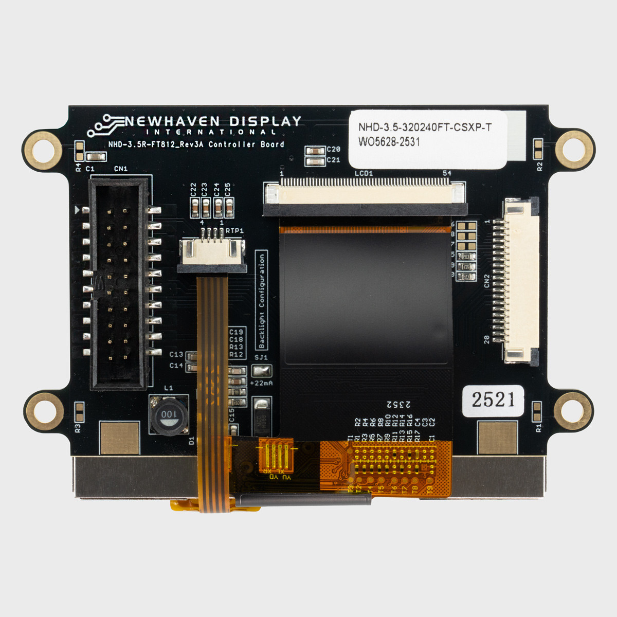 3.5 inch IPS EVE Resistive TFT LCD Module
