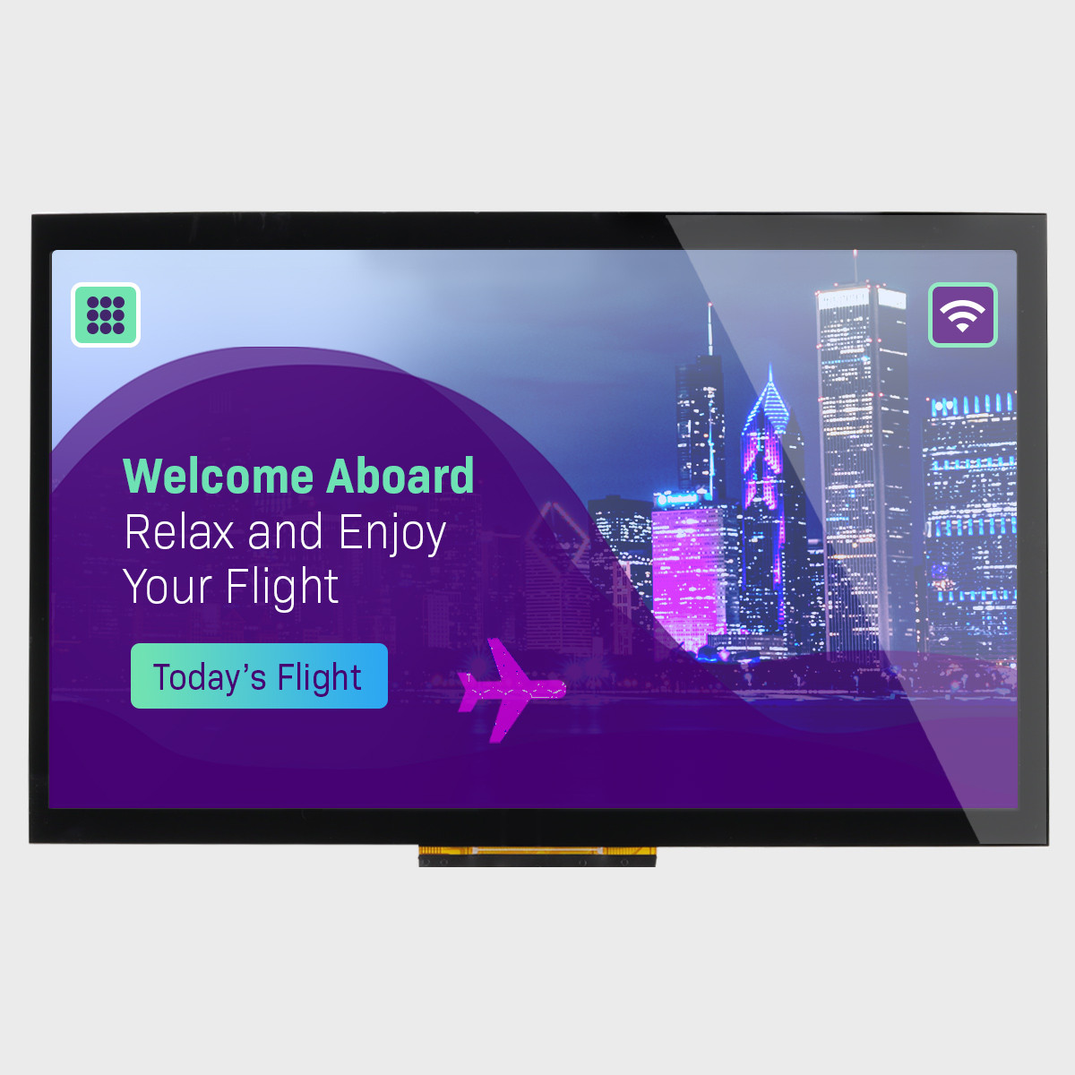 10.1 inch IPS Capacitive TFT LCD