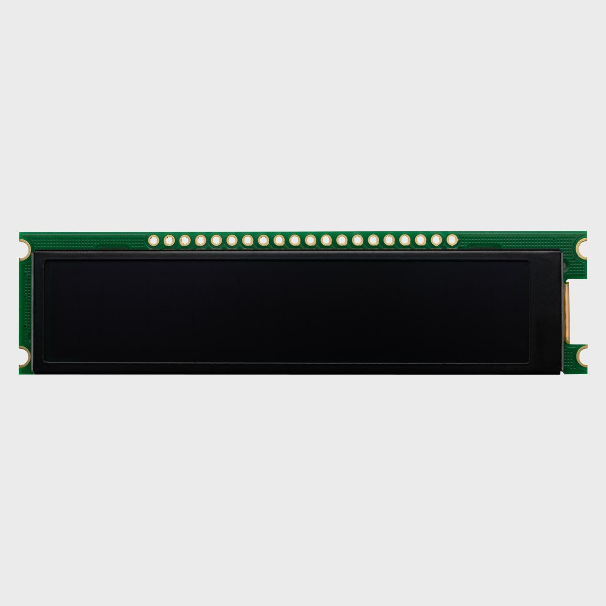 Yellow 20x2 Character Slim OLED Module