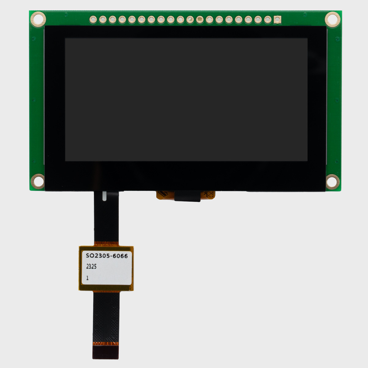 2.7 inch White Graphic OLED Module with Capacitive Touchscreen +