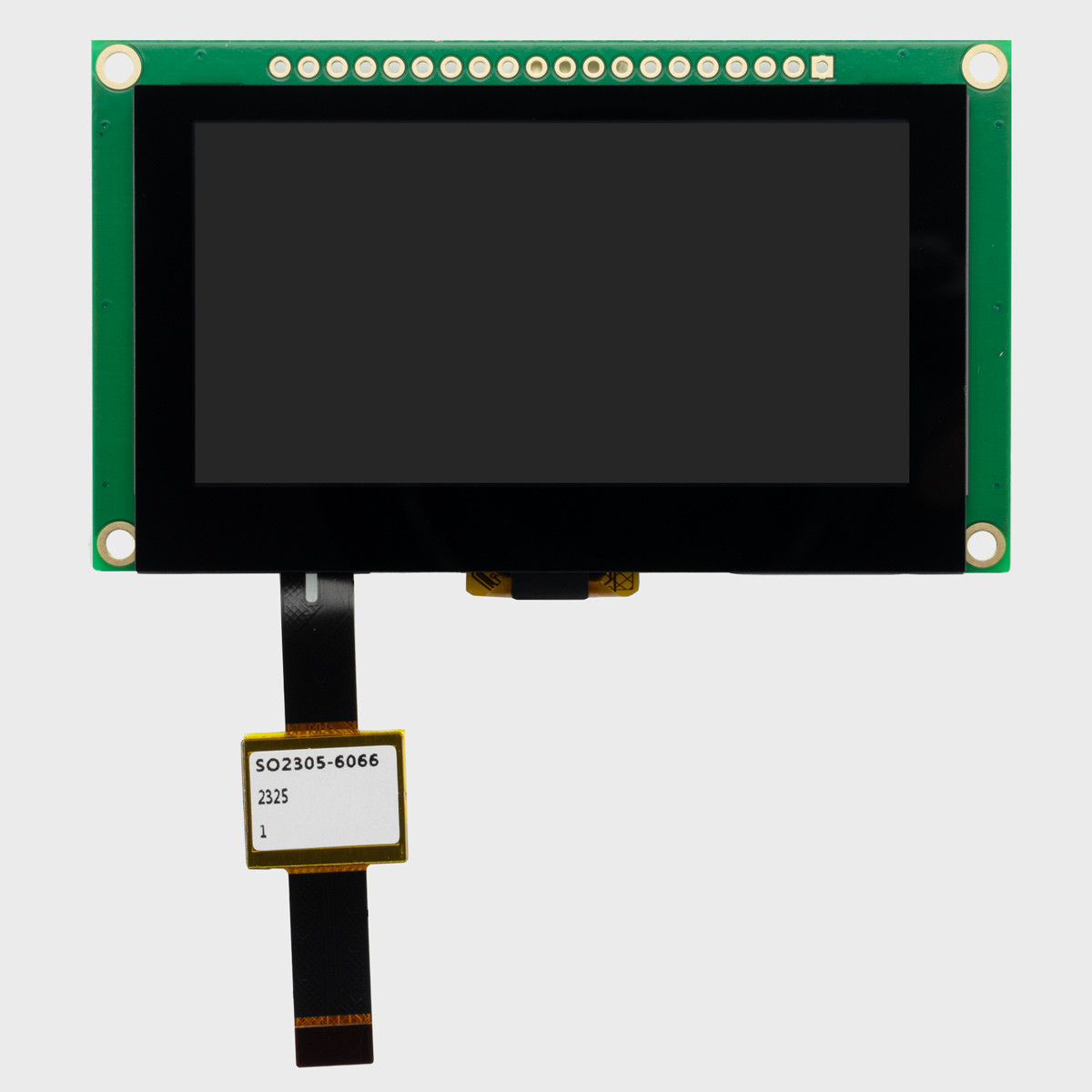 2.7 inch Yellow Graphic OLED Module with Capacitive Touchscreen +