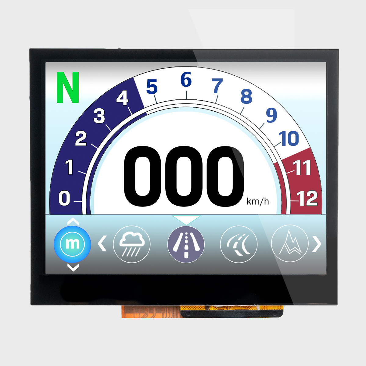 3.5 inch IPS High Resolution Capacitive TFT LCD + MIPI DSI Interface