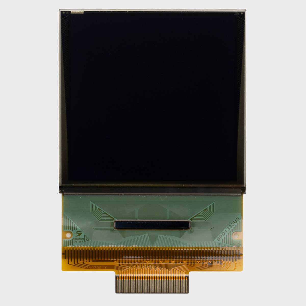 1.91 inch Color OLED Glass with 176x176 Resolution