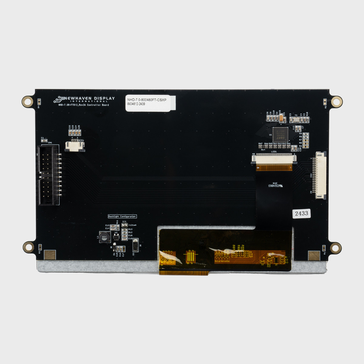 7.0 inch IPS 800x480 Resolution EVE TFT LCD Module