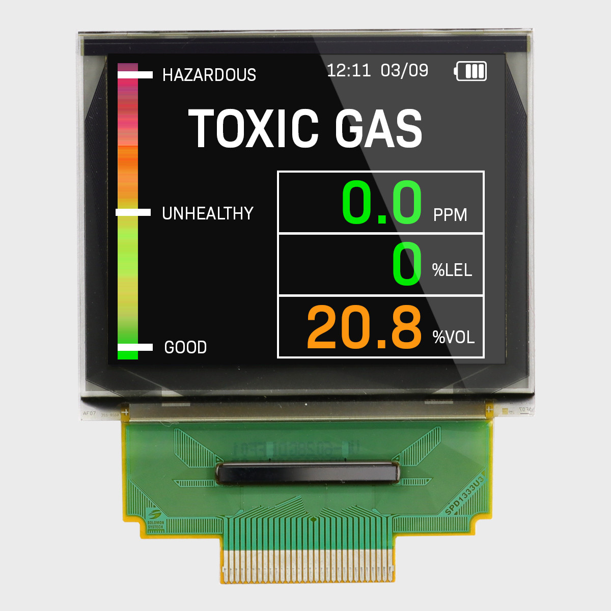 hsページ 1.69 inch Full Color OLED Glass
