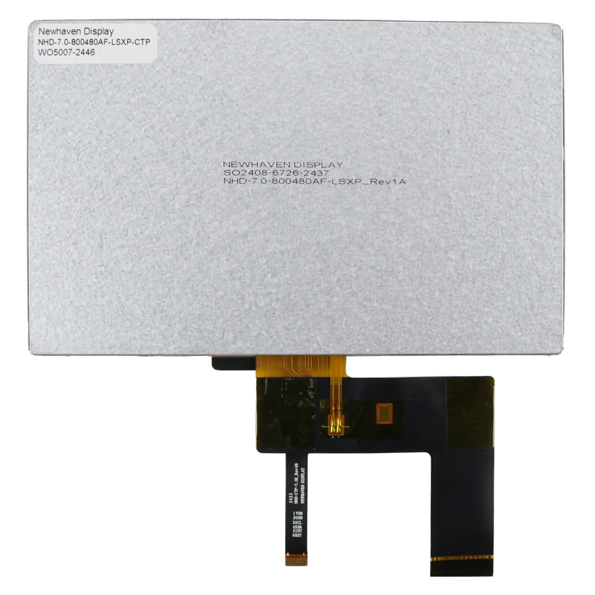 7 inch IPS TFT LCD with Capacitive Touchscreen