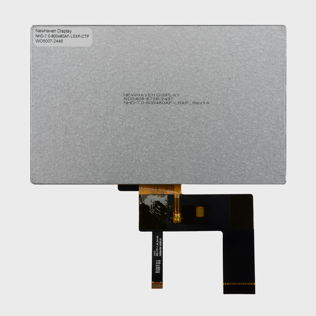 7 inch IPS TFT LCD with Capacitive Touchscreen