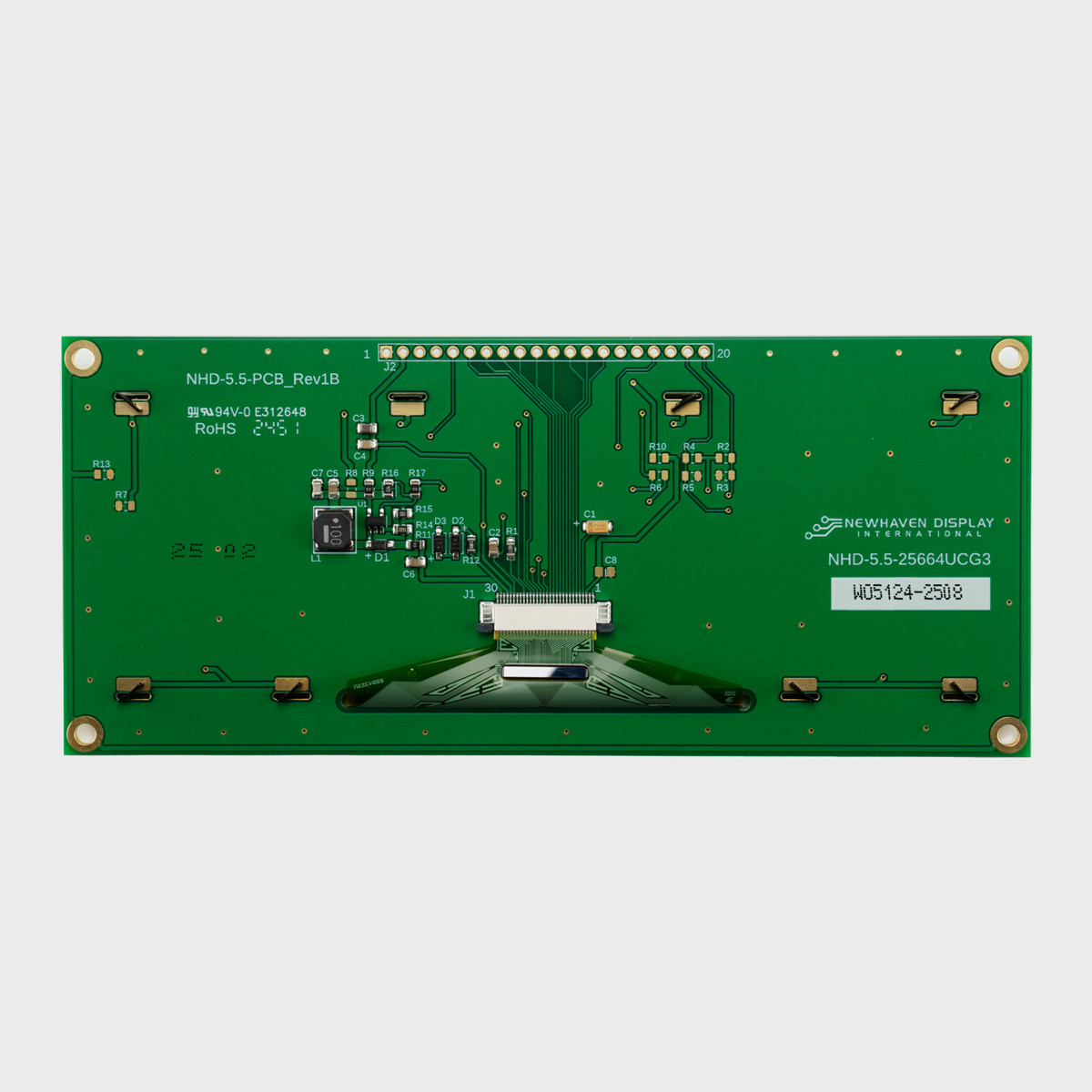 5.5 inch Green Graphic OLED Module