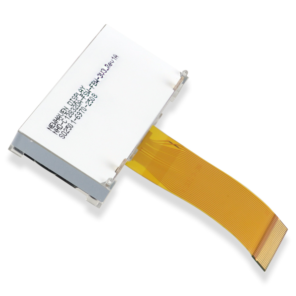 CN−F1XD 128x32 Graphic COG LCD | FSTN+ Display with Side White