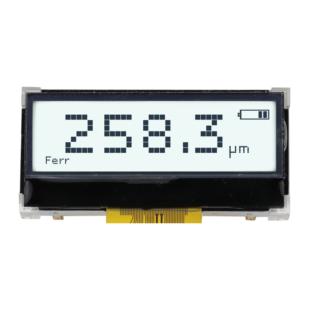 CN−F1XD 128x32 Graphic COG LCD | FSTN+ Display with Side White