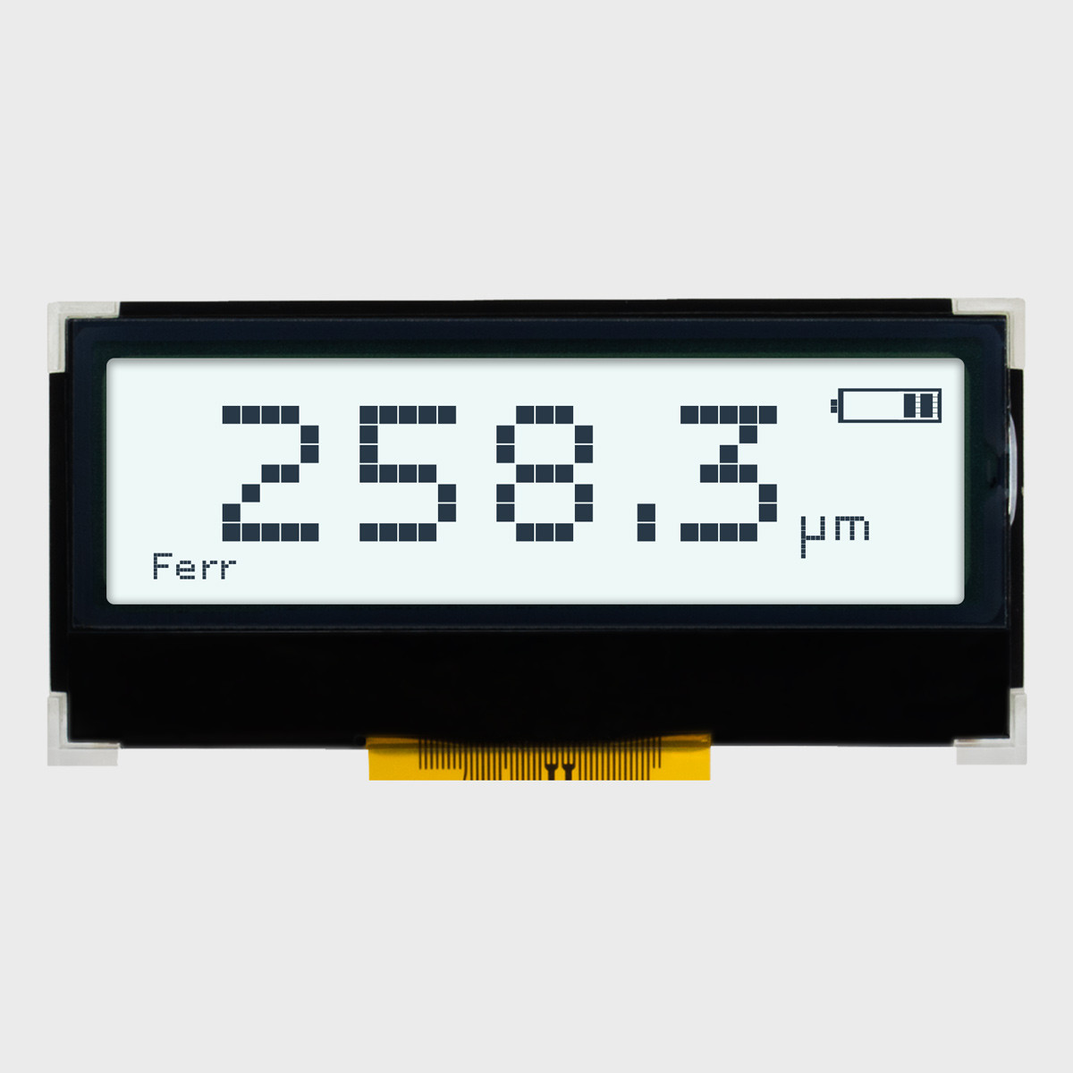 Fndiページ 128x32 Graphic COG LCD | FSTN+ Display with Side White Backlight