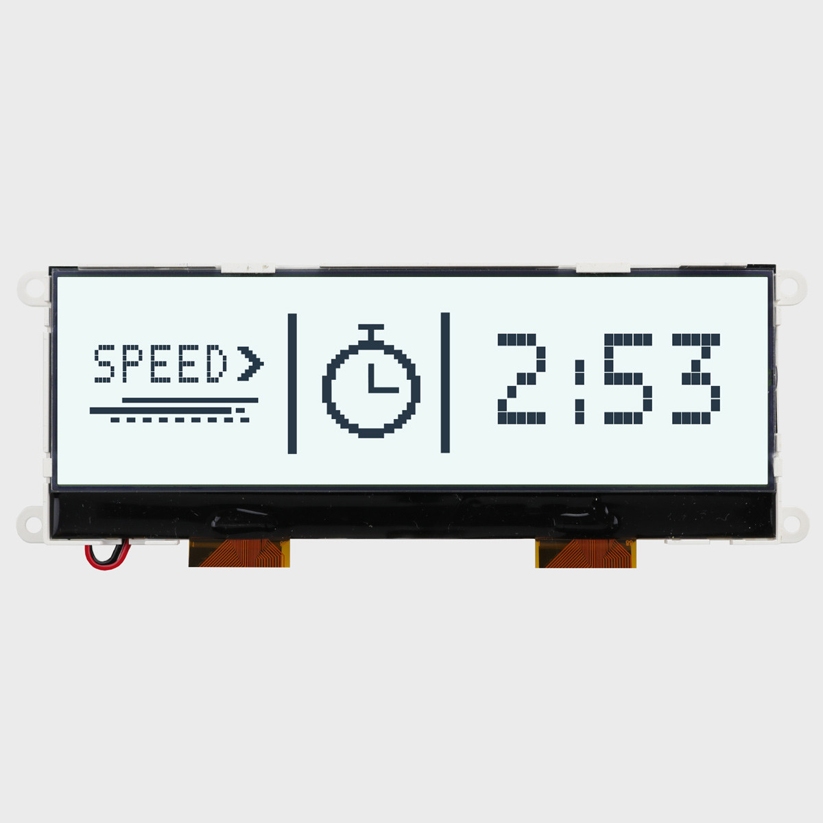 Fndiページ 240x64 Graphic COG LCD | 3.3V Display FSTN+ with White Backlight
