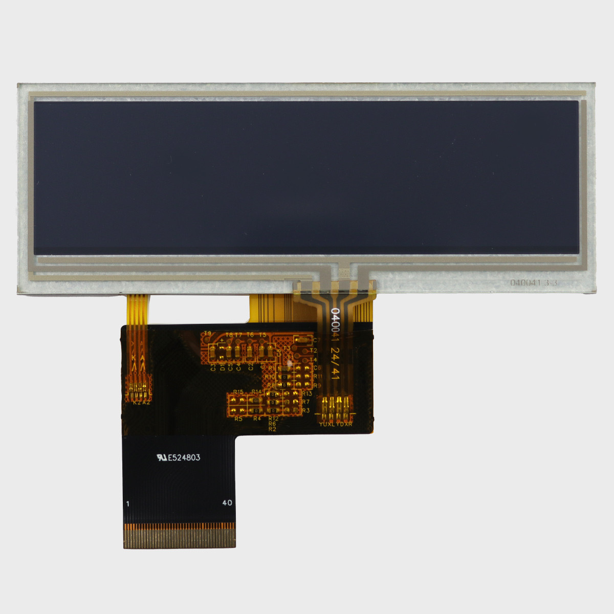 3.9 Bar-Type TFT 480x128px IPS Display + Resistive Touchscreen